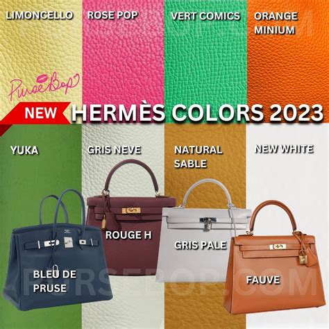 hermes colors|hermes color chart.